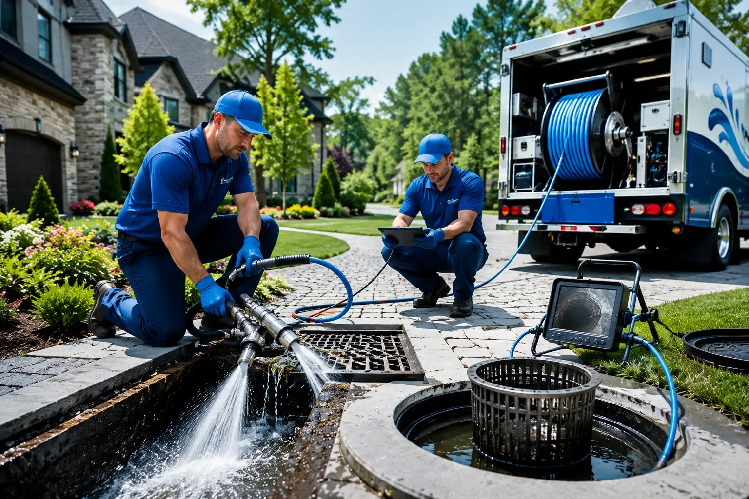 Local outdoor drain cleaning professionals in Fruitport, MI