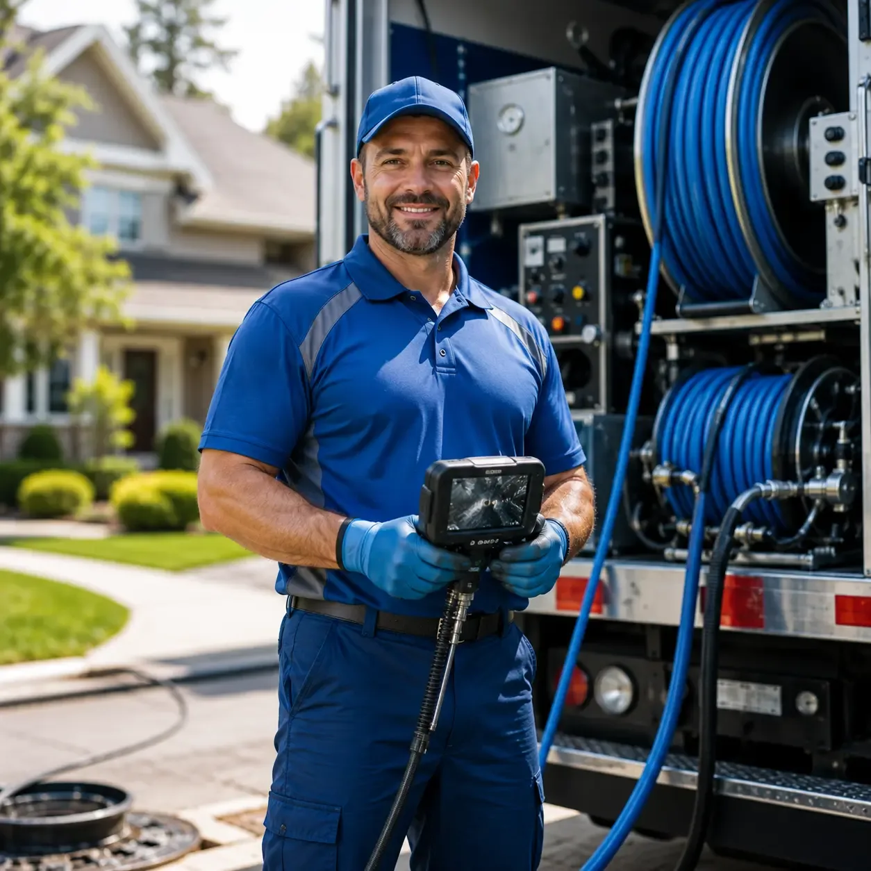 Local outdoor drain cleaning specialists in Fruitport, MI